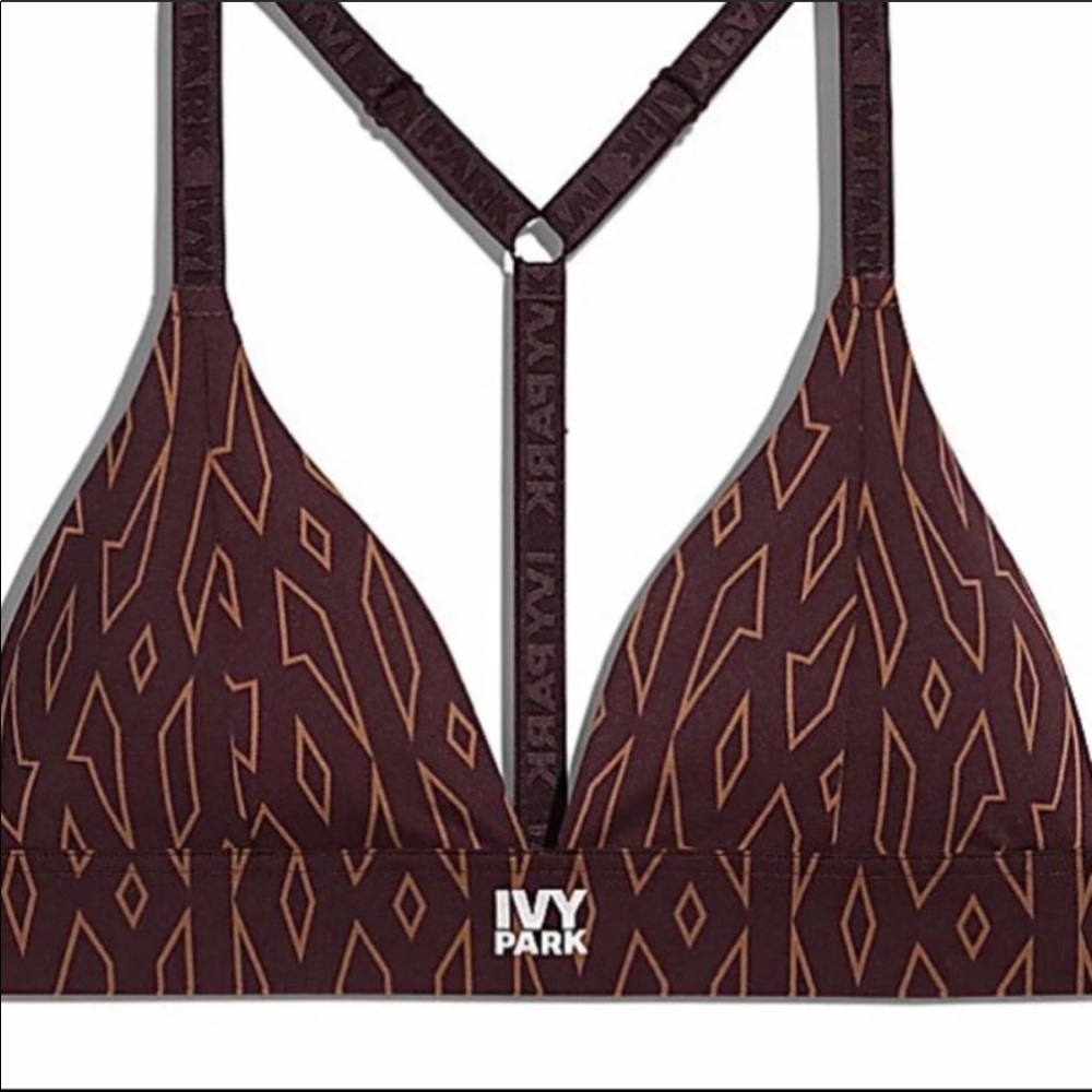 Ivy Park triangle bra NWT size small
